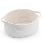 Happyiren Cute Woven Cotton Rope Basket by Unknown