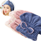Jseng 3PC Microfiber Hair Towel Caps, Extreme Soft & Ultra Absorbent, Fast by Jseng