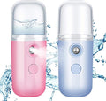 Honoson 2 Pack Nano Facial Mister Spray Bottle Handheld Humidifier Portable by Honoson