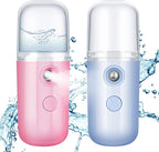 Honoson 2 Pack Nano Facial Mister Spray Bottle Handheld Humidifier Portable by Honoson