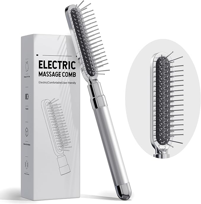 Electric Scalp Massager – Deep Relaxation Vibrating Head Massager, Stress by Winyoung