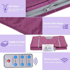 Sauna Blanket Infrared, Double Zipper Design 2 Zone Far-Infrared Sauna - Image 4
