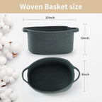 Happyiren Cute Woven Storage Basket - Image 3