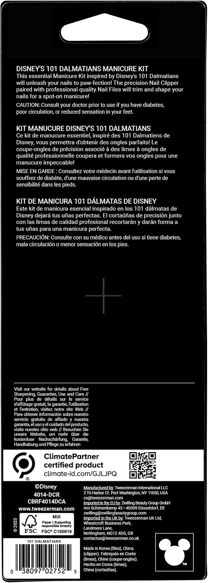 Tweezerman Disney's 101 Dalmatians Manicure Kit - Image 8