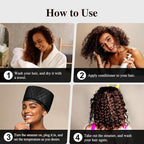 Heat Cap for Deep Conditioning: 10-Level Heats Up Quickly 3 Time Settings Hair - Image 7