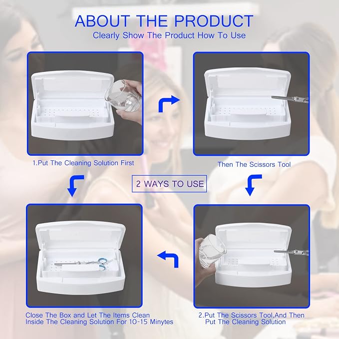 Plastic Sterilizing Tray-Sterilization Tray, Clean Sterilizer Box Storage - Image 3
