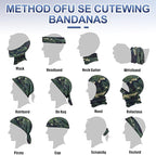 SATINIOR Summer Camo Neck Gaiter UV Protection Cooling Face Mask Sun Hood - Image 4