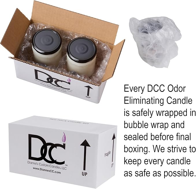 Peppermint Two Pack Odor Eliminating Highly Fragranced Candle - Image 3
