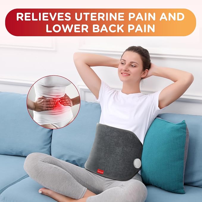 Heating Pad for Back, Comfytemp Mothers Day Gifts for Women Men Dad Mom - Image 8