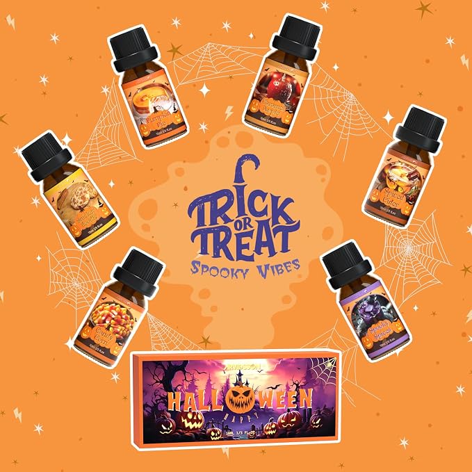 ARVIDSSON Halloween Fragrance Oils Set, Fall Essential Oils - Image 5