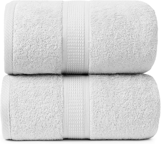 Ariv Premium Jumbo Bath Towels Pack of 2, Beach Towel, Extra-Large Bath Sheets by Ariv