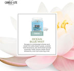Candle-lite Scented Candles, Ocean Blue Mist, 18 oz Jar, Proudly Poured in The - Image 5