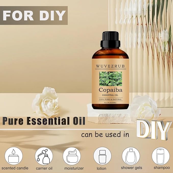 Copaiba Essential Oils, 60ML Pure and Natural Essential Oil - Image 3
