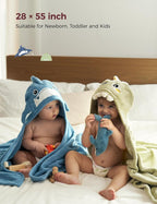 Momcozy Baby Bath Towels with Visualize Health Label - Image 2