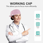 2 Pcs Working Cap with Sweatband - Image 2