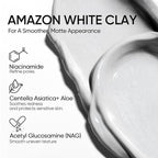 SKINTIFIC Amazonian White Clay Purifying Stick, Deep Clean Pores Mud Mask - Image 5
