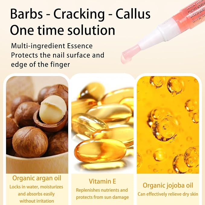 Cuticle Oil Pen Sweet Almond Nail Growth Serum and Repair Treatment Hydrating - Image 2