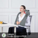 Snailax Cordless Neck Massager, Shiatsu Back Shoulder Massager - Image 5