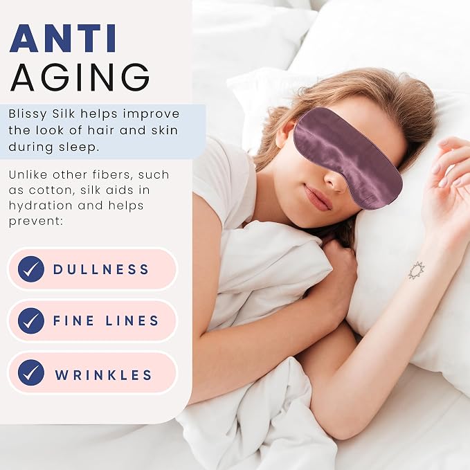 Blissy Silk Sleep Mask - Image 6
