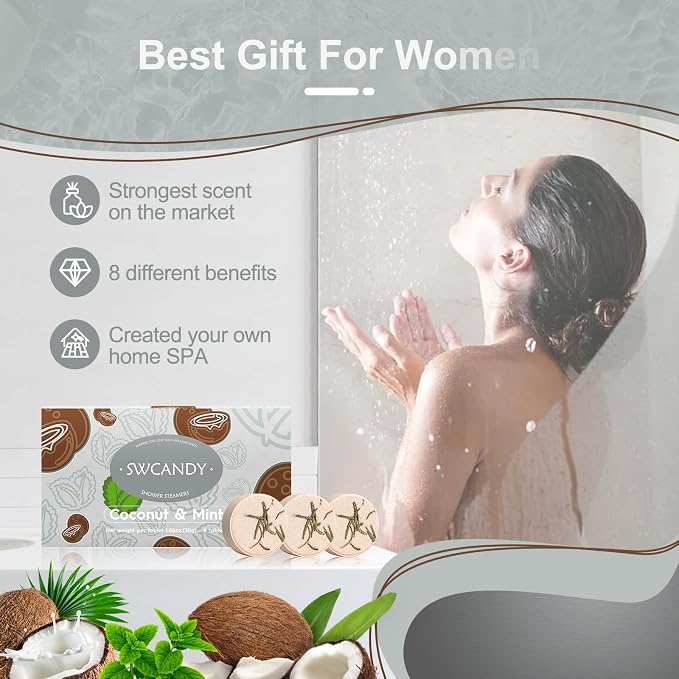 SWCANDY Shower Steamers Aromatherapy Birthday Gifts - Image 2