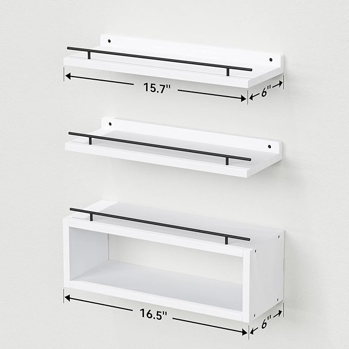 WOPITUES Floating Shelves for Wall - Image 3