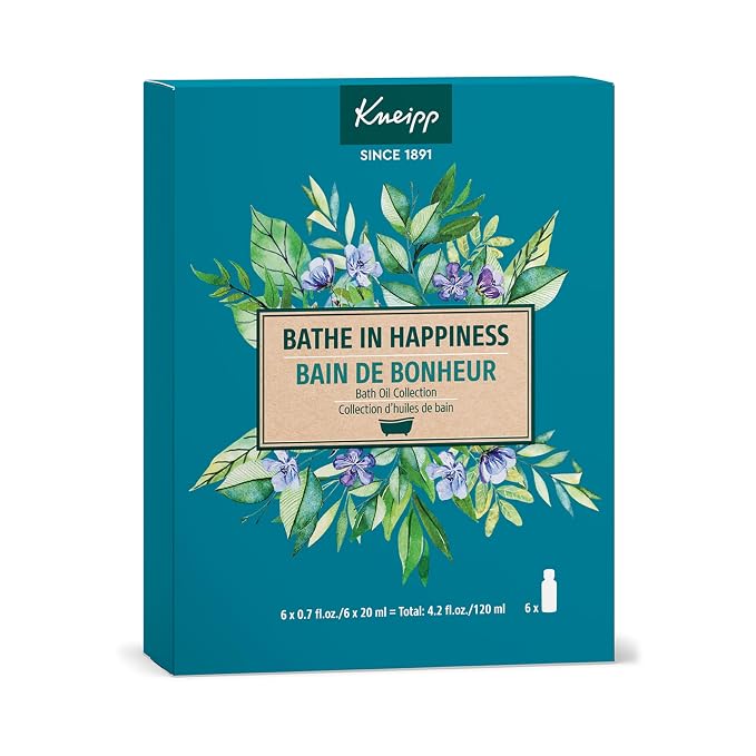Kneipp Bathe in Happiness 6-Piece Bath Oil Set by Kneipp