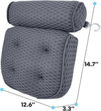 AEROiVi Luxury Bath Pillows for Tub，Bath Pillow Bathtub Pillows for Head and - Image 6