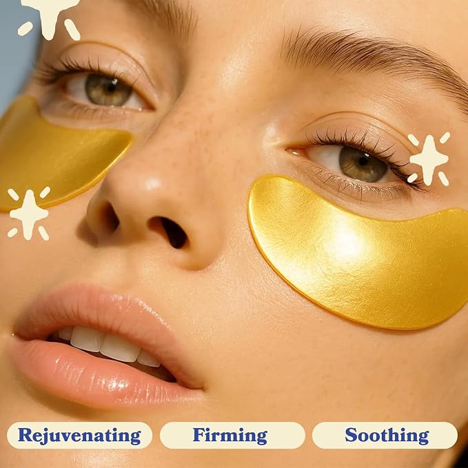 LE GUSHE Gold Under Eye Patches - Image 6