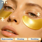 LE GUSHE Gold Under Eye Patches - Image 6