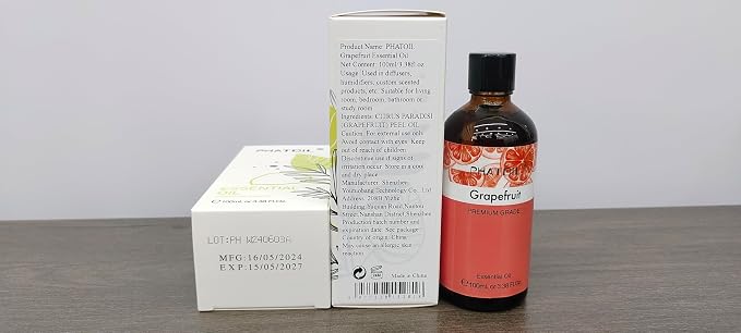PHATOIL 3.38FL.OZ Grapefruit Essential Oil - Image 8