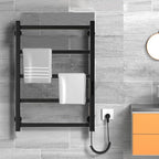 Towel Warmer Black Heated Towel Rack - Image 2