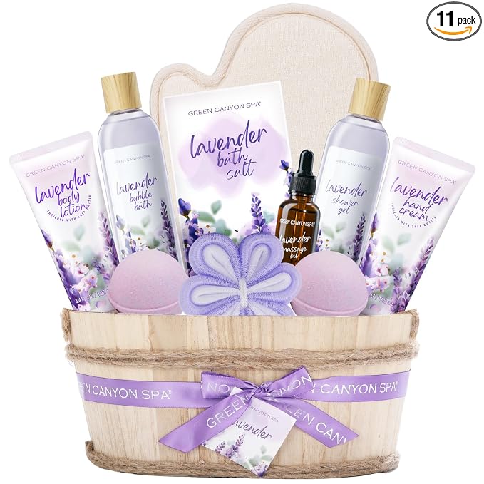 Spa Gift Baskets for Women by GreenCanyonSpa