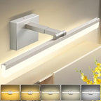 SOLFART Vanity Lights for Bathroom Retractable: 48 Inch 5CCT Brushed Nickel Led - Image 4