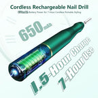 TUOBEO Cordless Nail Drill Electric Rechargeable File Kit, Professional Efile - Image 2