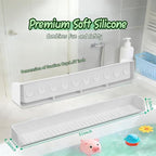 Bathtub splash guard for tub kids& Bath Shelf for Kids – Toddler Bath Tray - Image 2