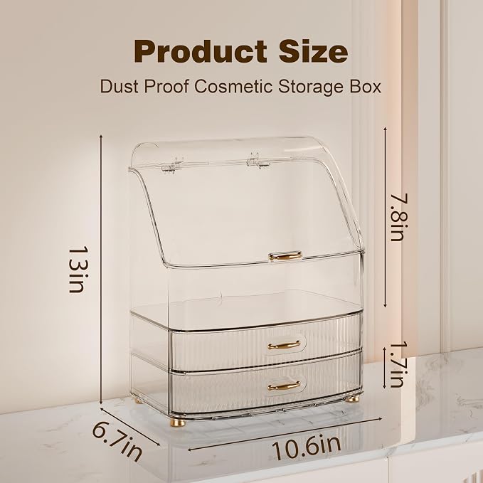 Makeup Organizer Countertop Vanity - Image 5