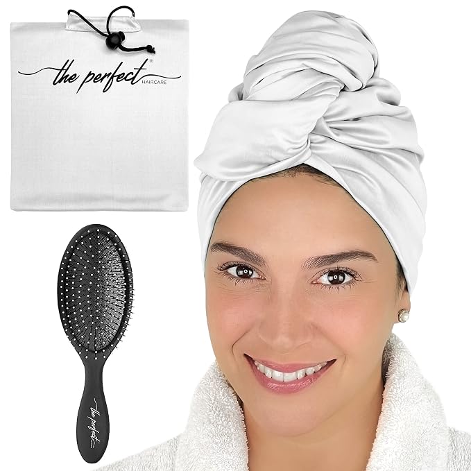 Microfiber Hair Towel Wrap by THEPERFECTHAIRCARE