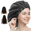 Aquior Shower Cap for Women, Extra Adjustable Shower Caps for Women by Aquior