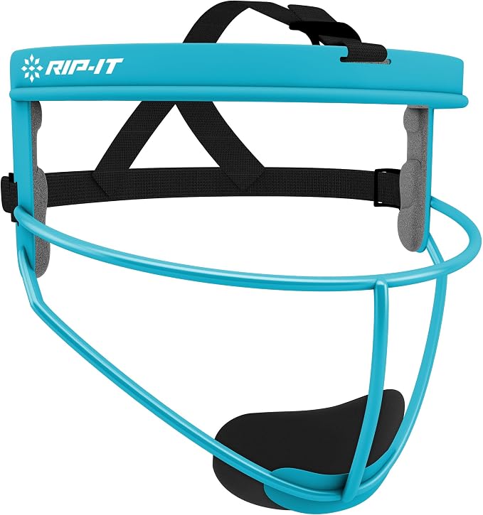 RIP-IT Original Defense Softball Face Mask, Lightweight, Protective Fielder's by RIP-IT
