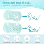 Sunlit Bath Jello Gel Bath Pillows, Lumbar Pillow - Image 5