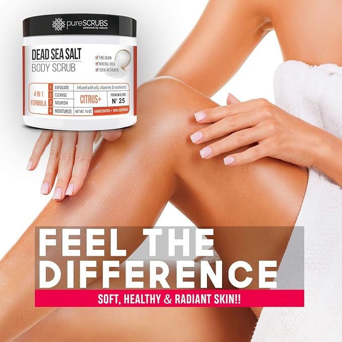 pureSCRUBS Premium Citrus Body Scrub Set - Image 2