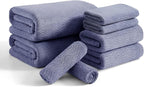 8 Piece Bath Towel Set |2 Oversized Large Bath Sheet, 2 Hand Towels, 4 by JessyHome