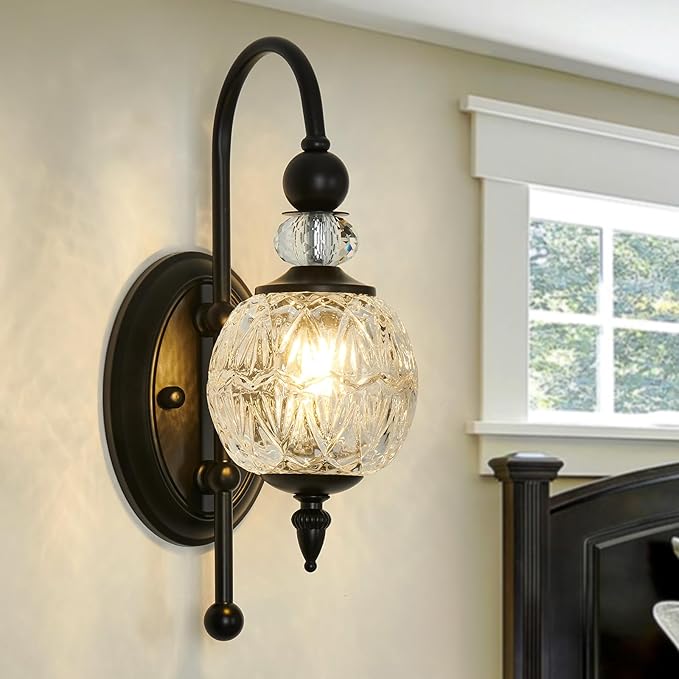 Piepooye Vintage Black Wall Sconce by Piepooye