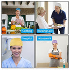 Scrub Caps Women Bouffant Scrub Hats Caps Nurses, Adjustable Working Cap - Image 7