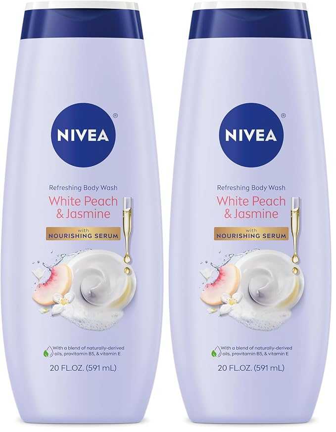 NIVEA Refreshing White Peach and Jasmine Body Wash by Nivea