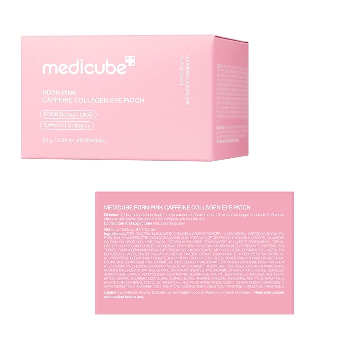 medicube PDRN Caffeine Collagen Eye Patch | Gel Eye Patches - Image 9