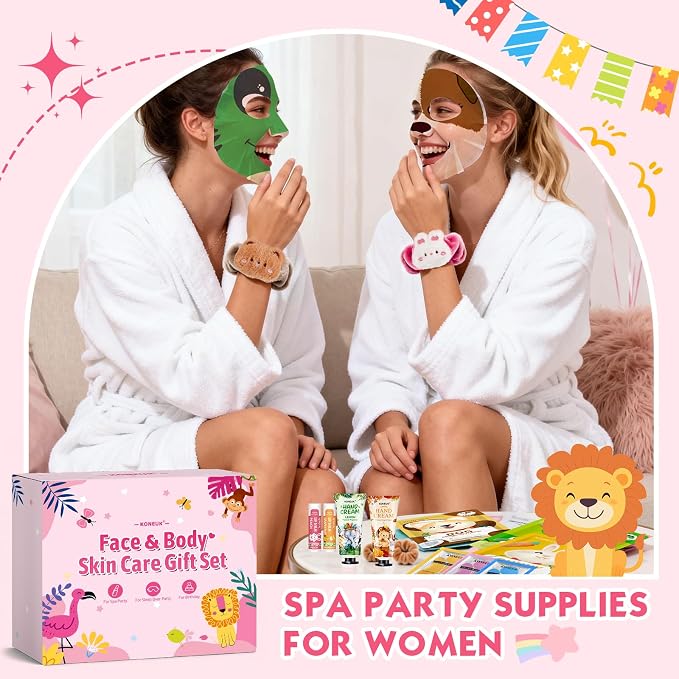 70PCS Animal Spa Party Supplies - Image 4