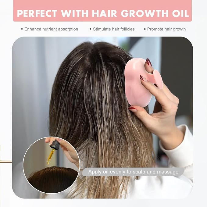FREATECH Scalp Massager Hair Growth, Scalp Scrubber Shampoo Brush - Image 6