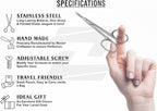 Cuticle Scissors Professional Extra Fine Curved Pointed Tip - Image 6