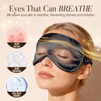 LULUSILK Mulberry Silk Sleep Eye Mask Blindfold - Image 5